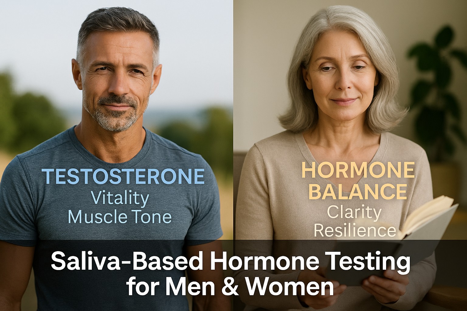 Saliva-Based Hormone Test kiot for Men and Women