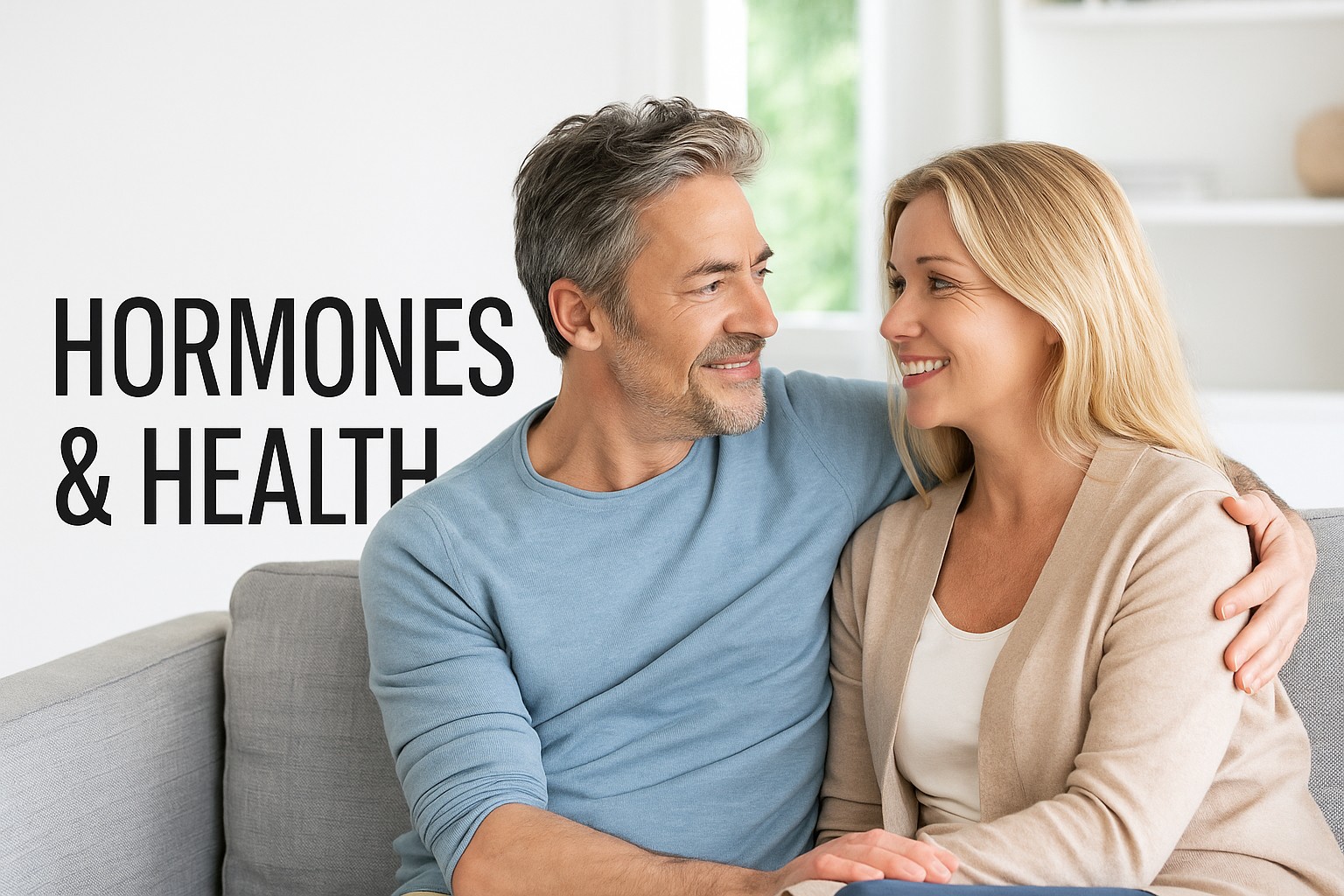 hormone test kit for men and woment of hormone health on quality of life and relationships.