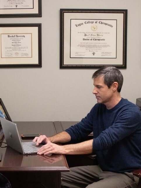 Functional medicine consultation at Back in Line Chiropractic & Wellness in Marietta Ohio